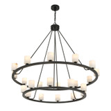 Crystorama - ARA-10268-MK-ST - LED Chandelier - Aragon - Matte Black