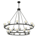 Crystorama - ARA-10268-MK - LED Chandelier - Aragon - Matte Black