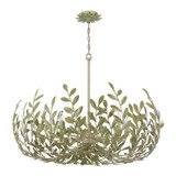 Crystorama - 569-CT - 12 Light Chandelier - Broche - Champagne Green Tea