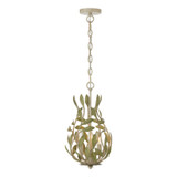 Crystorama - 565-CT - Three Light Chandelier - Broche - Champagne Green Tea