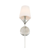 Crystorama - 531-OP-SA - One Light Wall Sconce - Broche - Antique Silver