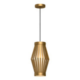 Alora - PD434509AGOP - One Light Pendant - Hana - Aged Gold/Opal Matte Glass