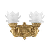 Crystorama - 5222-AG - Two Light Wall Sconce - Mayfield - Aged Brass