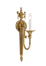 Crystorama - 7001-OB - One Light Wall Sconce - Langley - Olde Brass