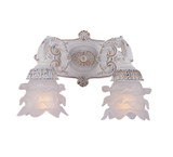 Crystorama - 5222-AW - Two Light Wall Sconce - Mayfield - Antique White