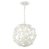 Crystorama - MSL-314-MT - Four Light Pendant - Marselle - Matte White