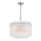 Crystorama - LOF-5005-PN - Five Light Chandelier - Lofton - Polished Nickel