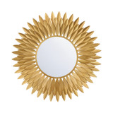 Crystorama - BRH-M524-GA - Mirror - Broche - Antique Gold
