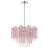 Crystorama - ADD-306-CH-SP - Six Light Chandelier - Addis - Polished Chrome