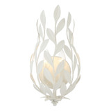 Crystorama - 561-MT - Two Light Wall Sconce - Broche - Matte White