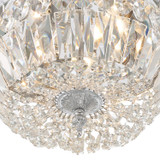 Crystorama - 712-CH-CL-MWP - Three Light Flush Mount - Waltham - Polished Chrome