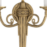 Crystorama - 662-MB - Two Light Wall Sconce - Loxley - Matte Brass
