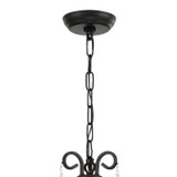 Crystorama - 6623-MK-CL-MWP - Three Light Mini Chandelier - Othello - Matte Black