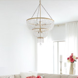 Crystorama - 610-GA - Eight Light Chandelier - Rylee - Antique Gold