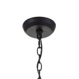 Crystorama - 609-MK - Eight Light Chandelier - Rylee - Matte Black