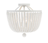 Crystorama - 604-MT_CEILING - Four Light Semi Flush Mount - Rylee - Matte White