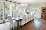 Crystorama - 5628-CH - Eight Light Chandelier - Hampton - Polished Chrome