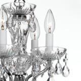 Crystorama - 5534-CH-CL-I - Four Light Mini Chandelier - Welton - Polished Chrome