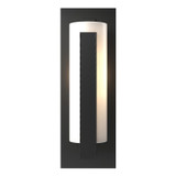 Hubbardton Forge - 307286-SKT-80-GG0034 - One Light Outdoor Wall Sconce - Vertical Bar - Coastal Black