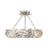 Crystorama - 535-SA_CEILING - LED Semi Flush Mount - Broche - Antique Silver