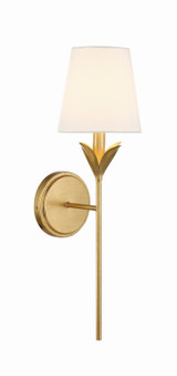 Crystorama - 531-GA - One Light Wall Sconce - Broche - Antique Gold