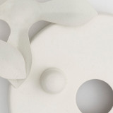 Crystorama - 519-MT_CEILING - Eight Light Semi Flush Mount - Broche - Matte White
