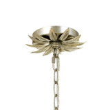 Crystorama - 515-SA - Eight Light Chandelier - Broche - Antique Silver