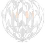Crystorama - 504-MT - Four Light Chandelier - Broche - Matte White