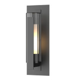 Hubbardton Forge - 307282-SKT-80-ZU0658 - One Light Outdoor Wall Sconce - Vertical Bar - Coastal Black