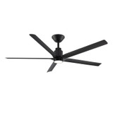 Modern Forms Fans - FR-W2601-56L-MB - 56" Ceiling Fan - Smooth 5 - Matte Black