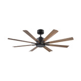 Modern Forms Fans - FR-W2403-56-MB/DK - 56" Ceiling Fan - Size Matters - Matte Black/Distressed Koa