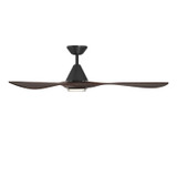 Modern Forms Fans - FR-D2504-60L-MB/DW - 60" Ceiling Fan - Carve - Matte Black/Dark Walnut