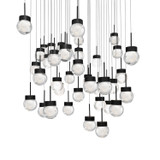 Modern Forms - PD-82041S-BK - LED Pendant - Double Bubble - Black