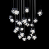 Modern Forms - PD-82025S-BK - LED Pendant - Double Bubble - Black