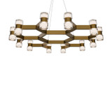 Modern Forms - PD-4536-AB - LED Pendant - Dashe - Aged Brass