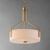 Maxim - 21287SWNAB - Three Light Pendant - Dart - Natural Aged Brass