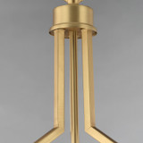 Maxim - 21287SWNAB - Three Light Pendant - Dart - Natural Aged Brass