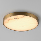 Maxim - 18216WANAB - LED Flush Mount - Slab - Natural Aged Brass
