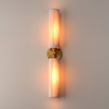 Maxim - 12852NAB - Two Light Wall Sconce - Aveline - Natural Aged Brass