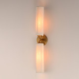 Maxim - 12852NAB - Two Light Wall Sconce - Aveline - Natural Aged Brass