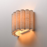 Maxim - 12840OFNAB - One Light Wall Sconce - Penelope - Natural Aged Brass