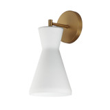 Maxim - 11450SWNAB - One Light Wall Sconce - Sinch - Natural Aged Brass