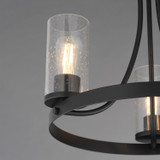 Maxim - 10467CDBK - Three Light Chandelier - Livingston - Black