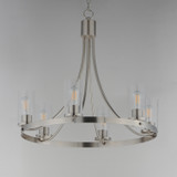 Maxim - 10466CDSN - Six Light Chandelier - Livingston - Satin Nickel