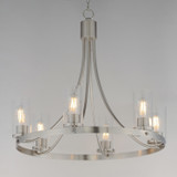 Maxim - 10466CDSN - Six Light Chandelier - Livingston - Satin Nickel