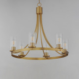 Maxim - 10466CDNAB - Six Light Chandelier - Livingston - Natural Aged Brass