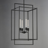 Maxim - 10413BK - Four Light Pendant - Gridline - Black