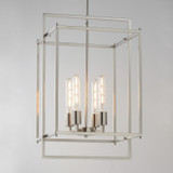 Maxim - 10412SN - Four Light Pendant - Gridline - Satin Nickel