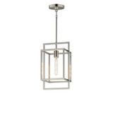 Maxim - 10411SN - One Light Pendant - Gridline - Satin Nickel