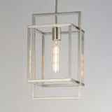 Maxim - 10411SN - One Light Pendant - Gridline - Satin Nickel